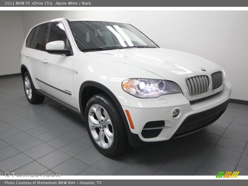 Front 3/4 View of 2011 X5 xDrive 35d