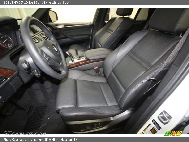  2011 X5 xDrive 35d Black Interior
