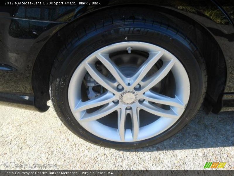 Black / Black 2012 Mercedes-Benz C 300 Sport 4Matic