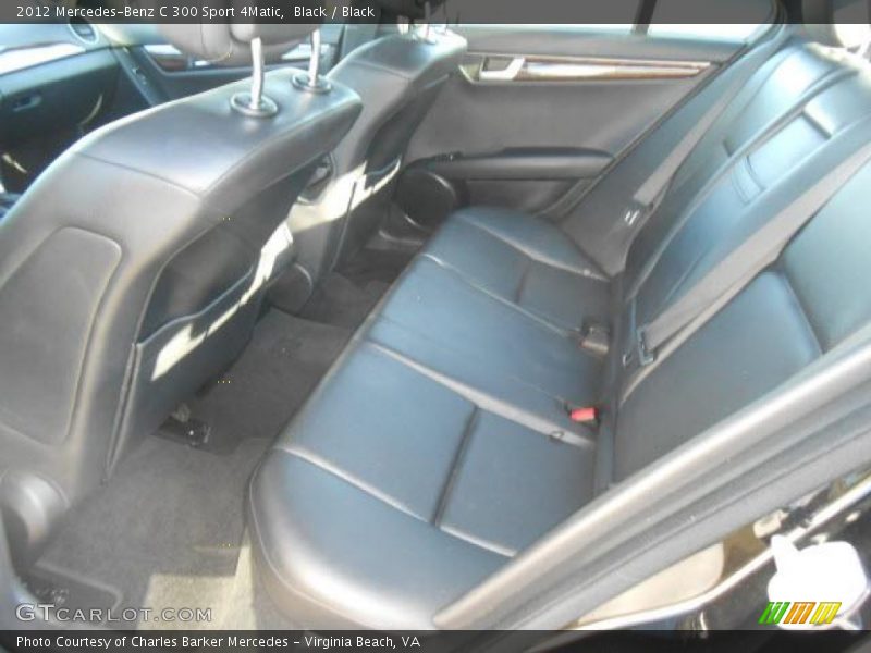 Black / Black 2012 Mercedes-Benz C 300 Sport 4Matic