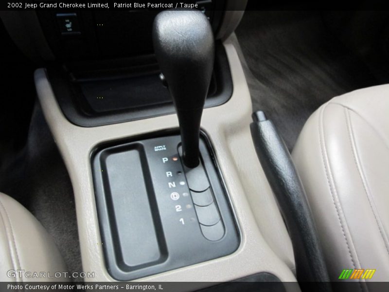  2002 Grand Cherokee Limited 5 Speed Automatic Shifter