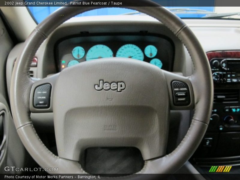  2002 Grand Cherokee Limited Steering Wheel