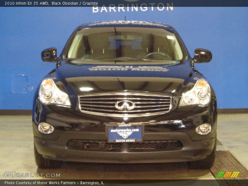 Black Obsidian / Graphite 2010 Infiniti EX 35 AWD