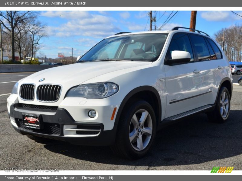 Alpine White / Black 2010 BMW X5 xDrive30i