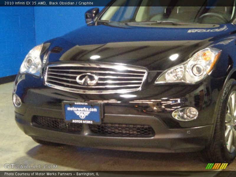 Black Obsidian / Graphite 2010 Infiniti EX 35 AWD