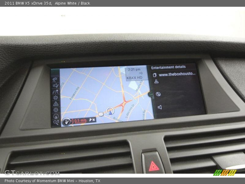 Alpine White / Black 2011 BMW X5 xDrive 35d