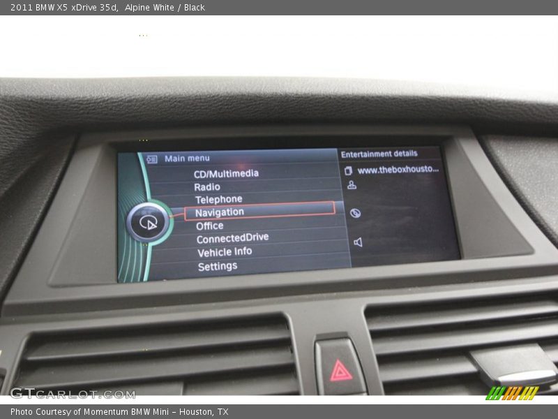 Alpine White / Black 2011 BMW X5 xDrive 35d
