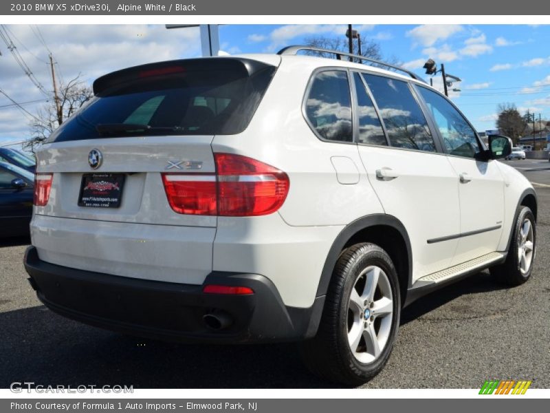 Alpine White / Black 2010 BMW X5 xDrive30i