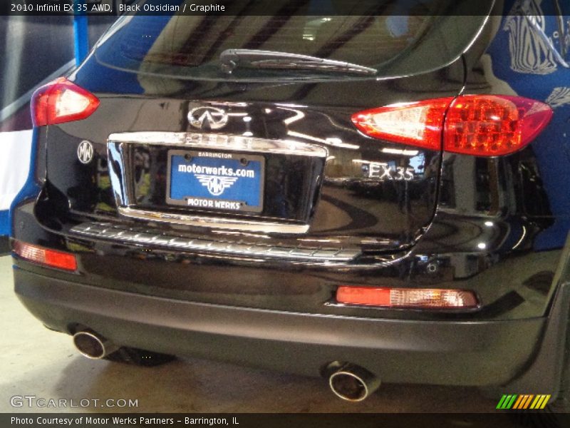 Black Obsidian / Graphite 2010 Infiniti EX 35 AWD