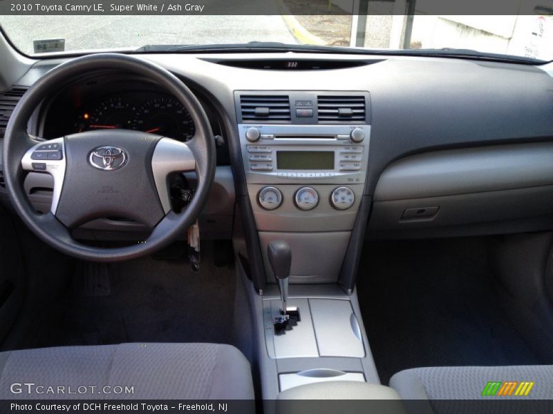 Super White / Ash Gray 2010 Toyota Camry LE