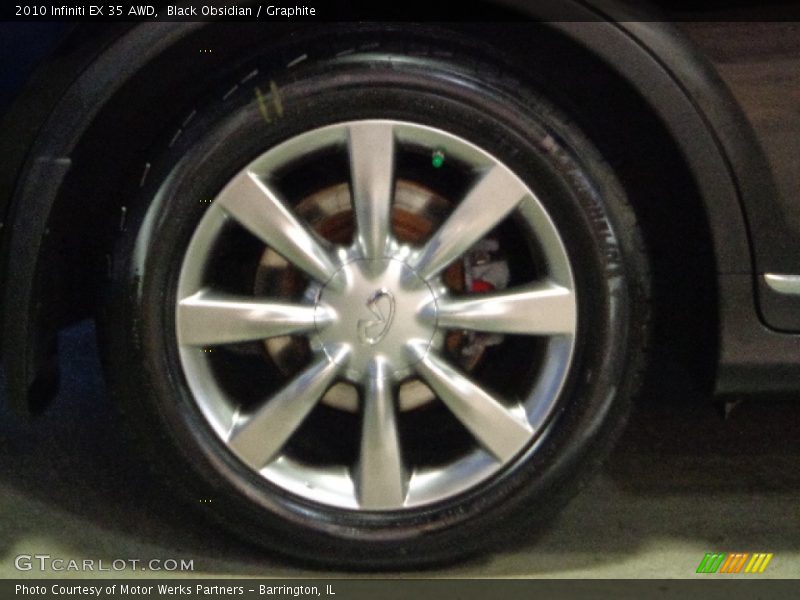 Black Obsidian / Graphite 2010 Infiniti EX 35 AWD