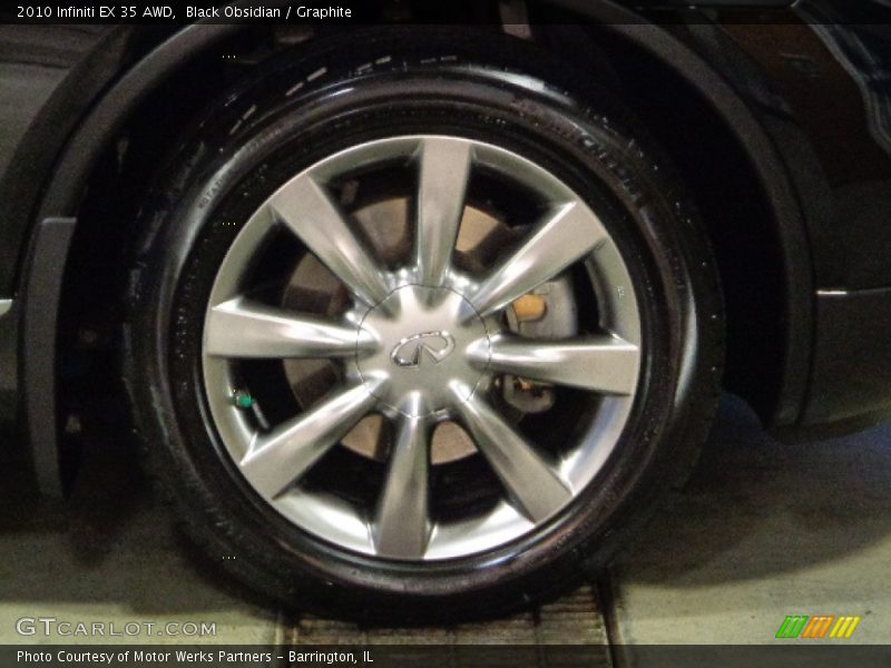 Black Obsidian / Graphite 2010 Infiniti EX 35 AWD