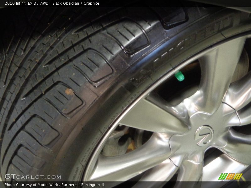 Black Obsidian / Graphite 2010 Infiniti EX 35 AWD