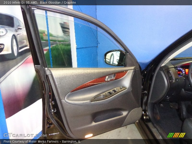 Black Obsidian / Graphite 2010 Infiniti EX 35 AWD