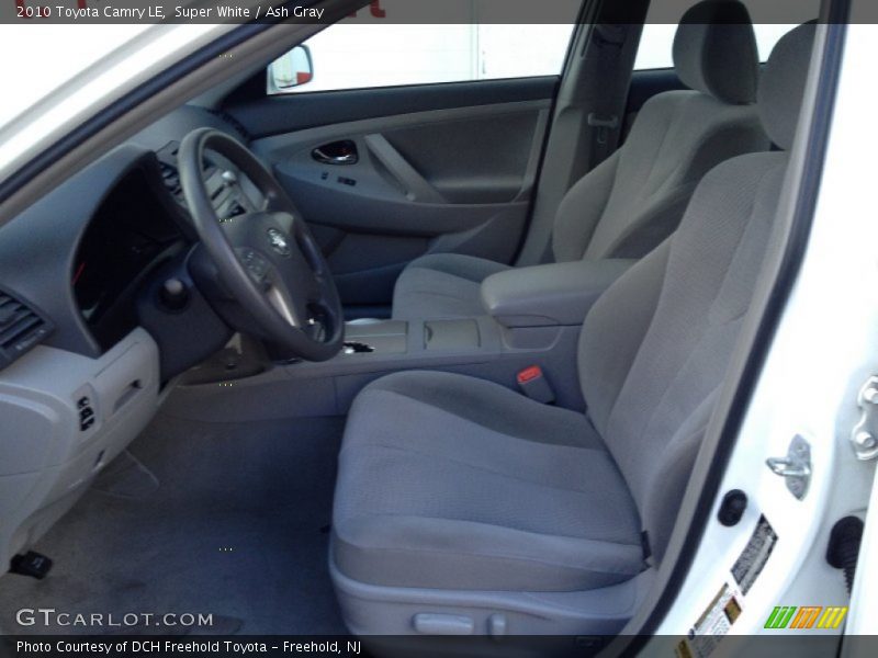 Super White / Ash Gray 2010 Toyota Camry LE