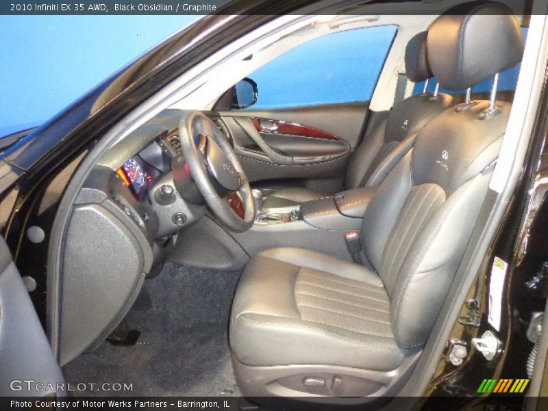 Black Obsidian / Graphite 2010 Infiniti EX 35 AWD