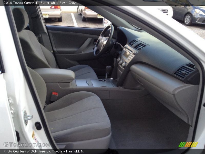 Super White / Ash Gray 2010 Toyota Camry LE