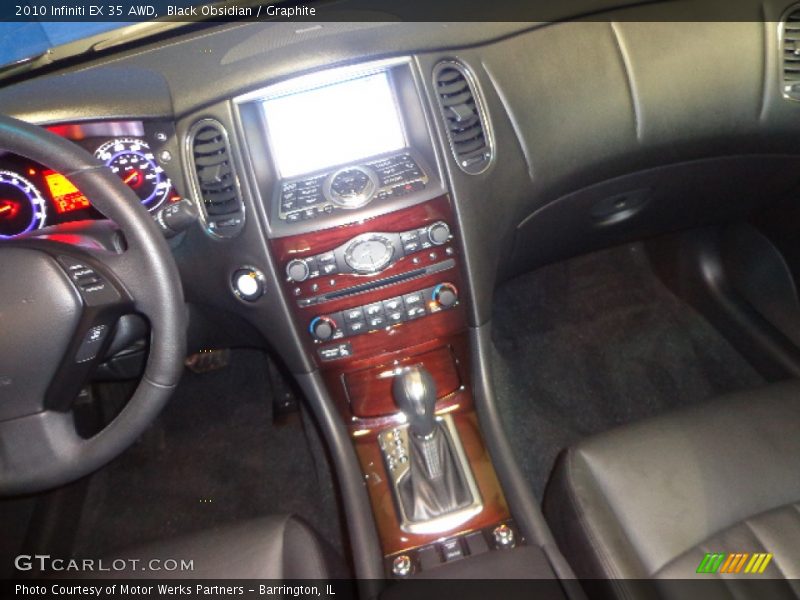 Black Obsidian / Graphite 2010 Infiniti EX 35 AWD