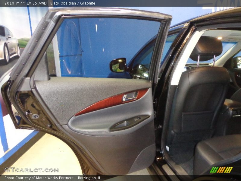 Black Obsidian / Graphite 2010 Infiniti EX 35 AWD