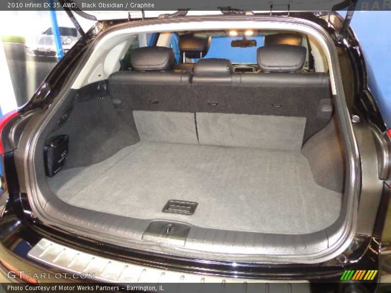 Black Obsidian / Graphite 2010 Infiniti EX 35 AWD