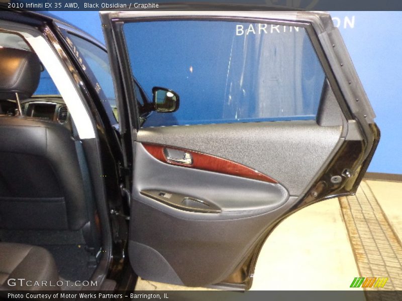 Black Obsidian / Graphite 2010 Infiniti EX 35 AWD