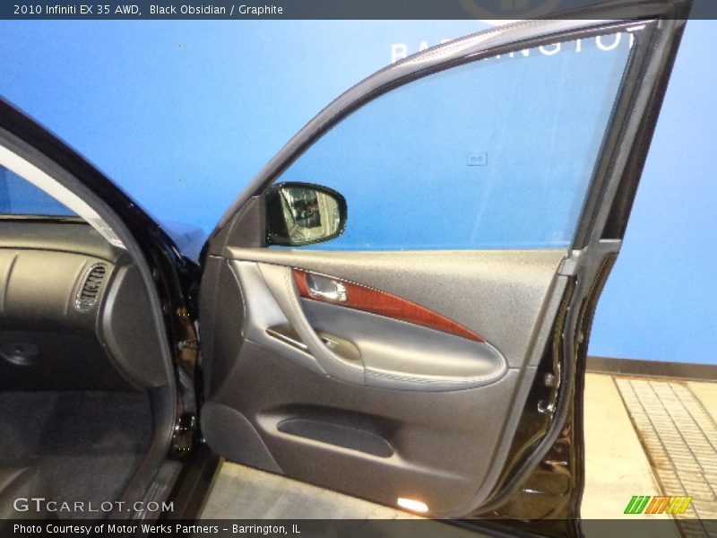 Black Obsidian / Graphite 2010 Infiniti EX 35 AWD