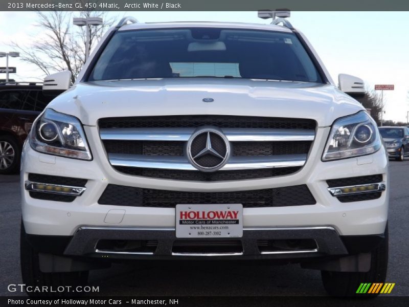 Arctic White / Black 2013 Mercedes-Benz GL 450 4Matic