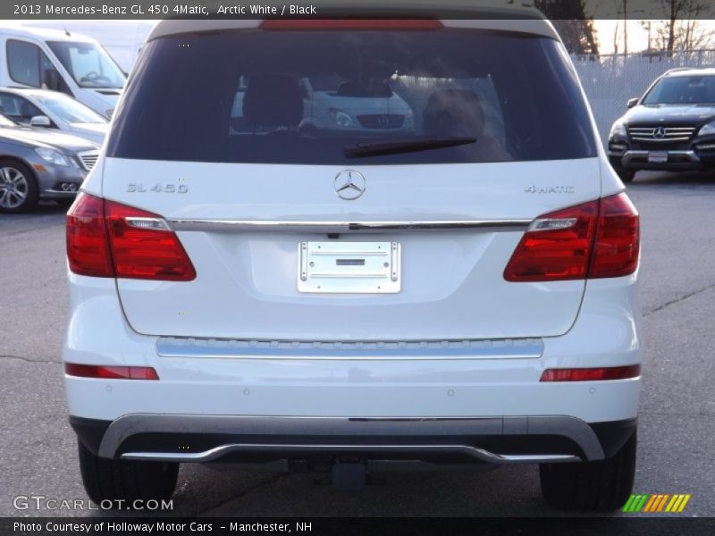 Arctic White / Black 2013 Mercedes-Benz GL 450 4Matic