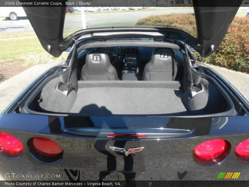 Black / Ebony 2009 Chevrolet Corvette Coupe