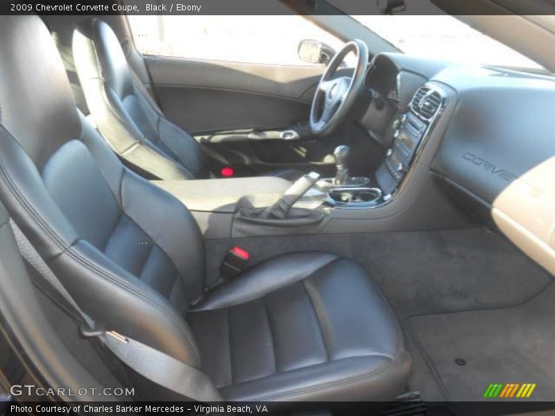 Black / Ebony 2009 Chevrolet Corvette Coupe