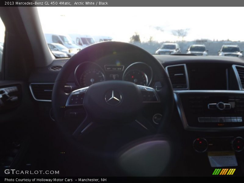 Arctic White / Black 2013 Mercedes-Benz GL 450 4Matic