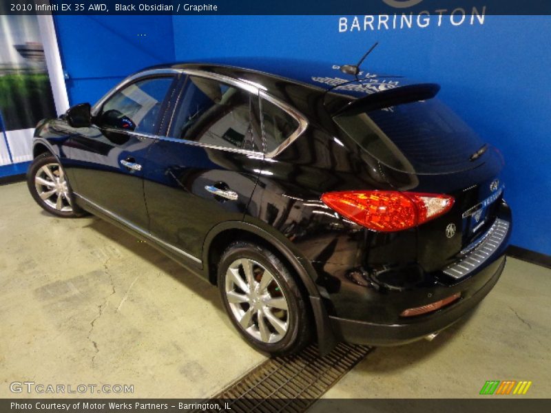 Black Obsidian / Graphite 2010 Infiniti EX 35 AWD