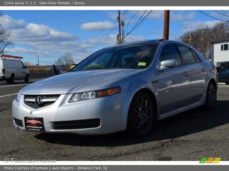 Satin Silver Metallic / Ebony 2004 Acura TL 3.2