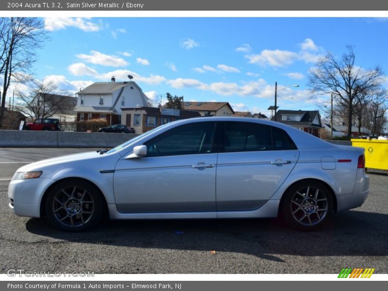 Satin Silver Metallic / Ebony 2004 Acura TL 3.2
