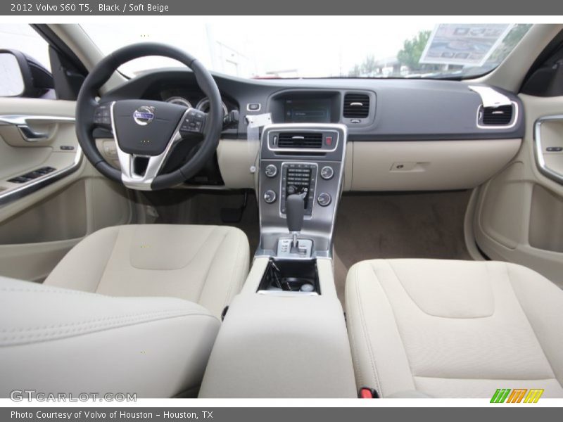 Black / Soft Beige 2012 Volvo S60 T5