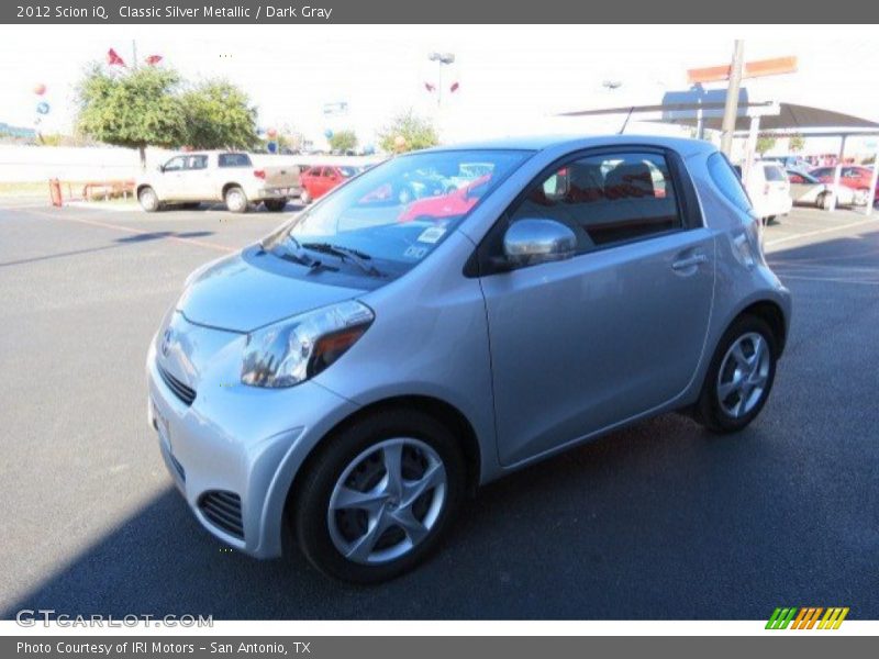 Classic Silver Metallic / Dark Gray 2012 Scion iQ