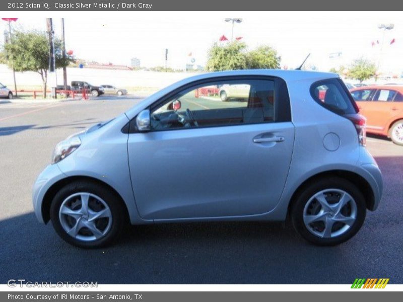 Classic Silver Metallic / Dark Gray 2012 Scion iQ