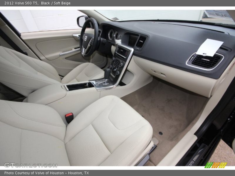 Black / Soft Beige 2012 Volvo S60 T5