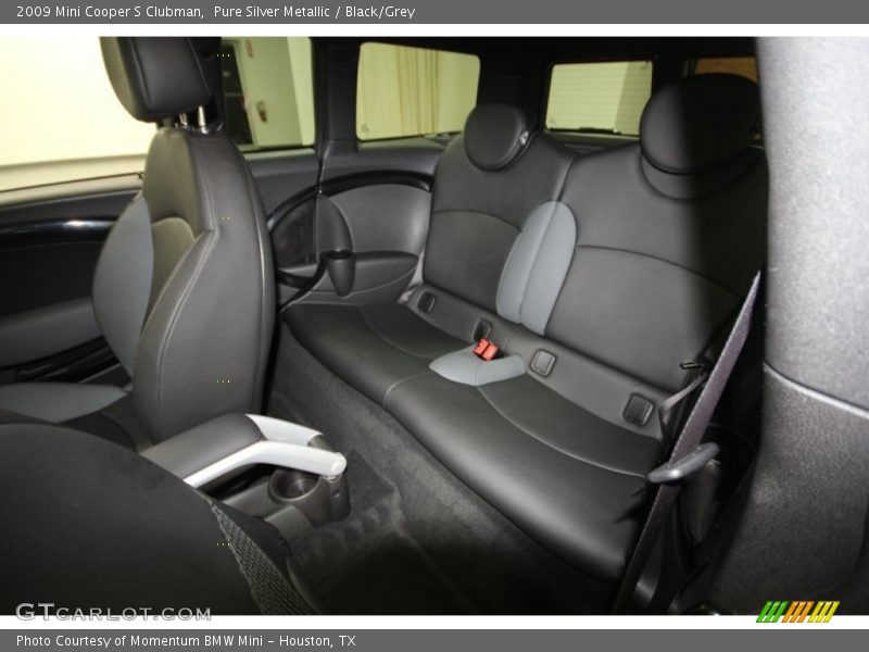 Pure Silver Metallic / Black/Grey 2009 Mini Cooper S Clubman
