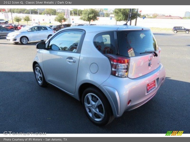Classic Silver Metallic / Dark Gray 2012 Scion iQ