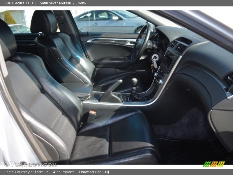 Satin Silver Metallic / Ebony 2004 Acura TL 3.2