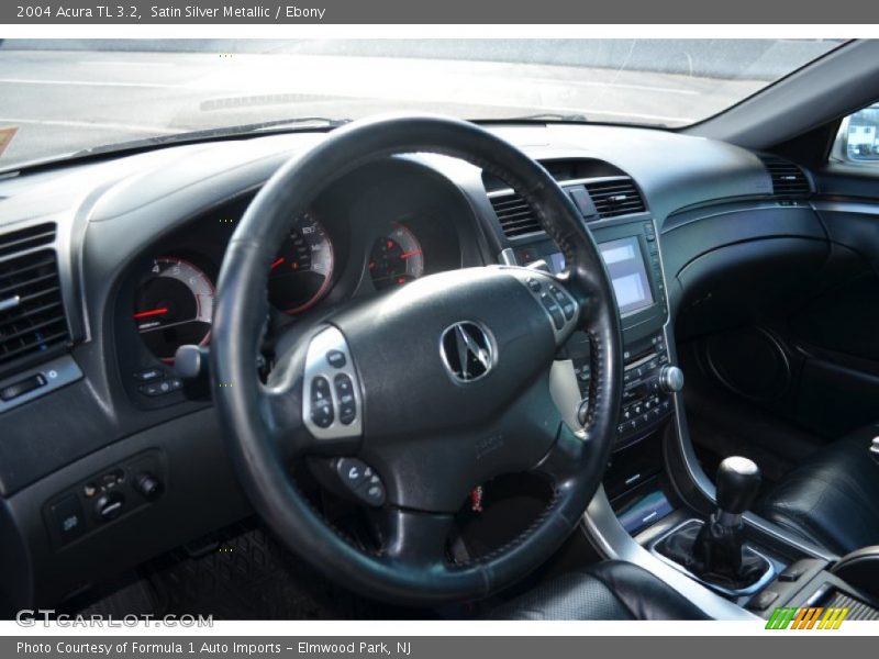 Satin Silver Metallic / Ebony 2004 Acura TL 3.2