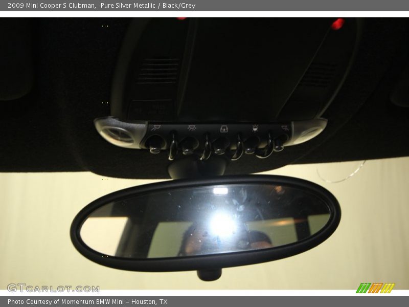 Pure Silver Metallic / Black/Grey 2009 Mini Cooper S Clubman