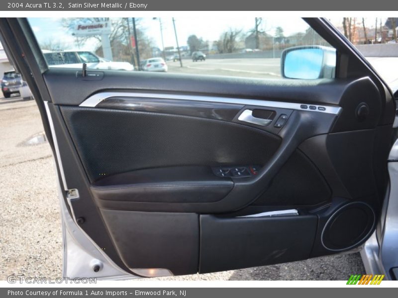 Satin Silver Metallic / Ebony 2004 Acura TL 3.2