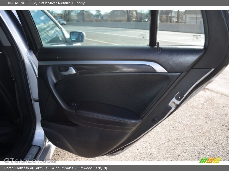 Satin Silver Metallic / Ebony 2004 Acura TL 3.2