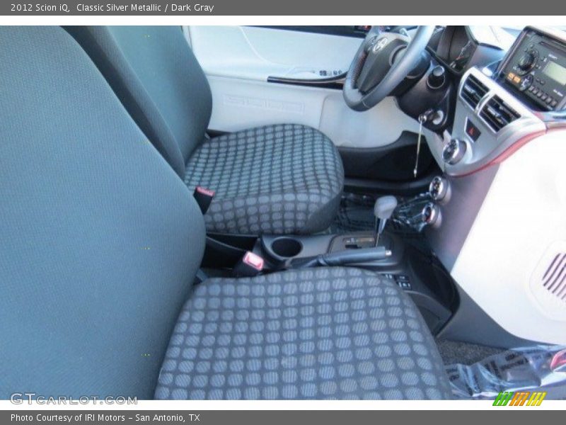 Classic Silver Metallic / Dark Gray 2012 Scion iQ