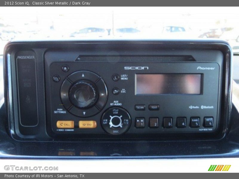Classic Silver Metallic / Dark Gray 2012 Scion iQ