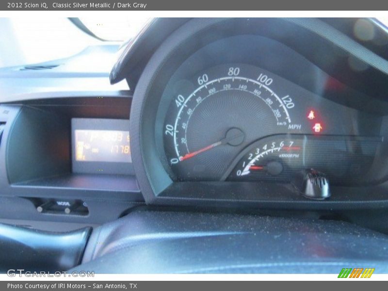 Classic Silver Metallic / Dark Gray 2012 Scion iQ