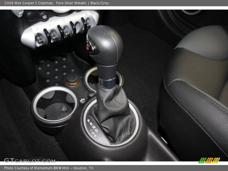 Pure Silver Metallic / Black/Grey 2009 Mini Cooper S Clubman