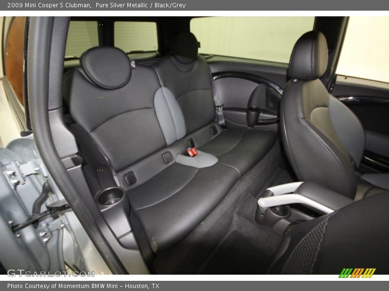 Pure Silver Metallic / Black/Grey 2009 Mini Cooper S Clubman